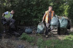 Last year's big community clean-up.