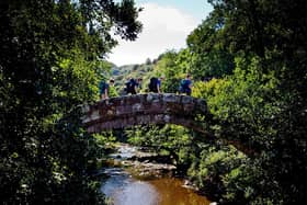 Beggars Bridge, Glaisdale on the Coast to Coast walk. Credit: Chris J Parker/NYMNP