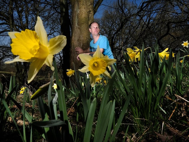 Jonathan enjoys a walk in Farndale
