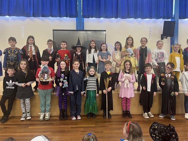 East Ayton School youngsters.