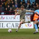 Harry Green pulled a goal back for Boro late in the defeat at high-flyers Scunthorpe United. Photo by Zach Forster.