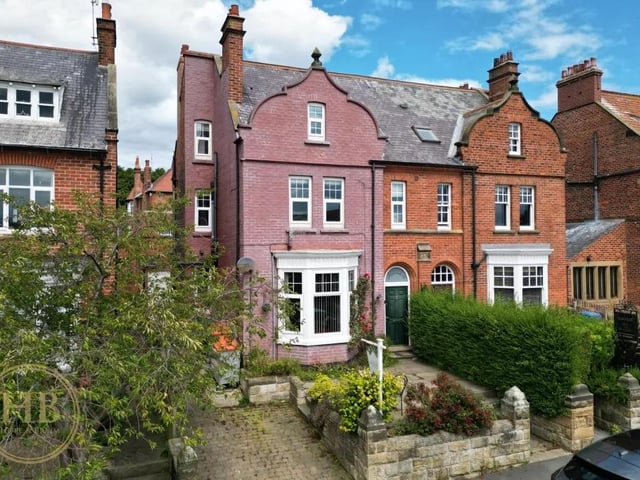 This eight bedroom, eight bathroom semi-detached house is currently for sale with Hope & Braim at a guide price of £650,000