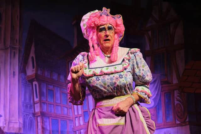 Martin McLachlan stars on stage in Dick Whittington (2025). photo: Paul Armstrong, the Artistic Lens