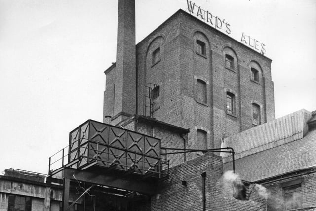 Ward's Brewery on Ecclesall Road, Sheffield on February 21, 1979