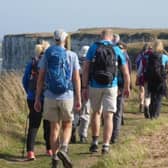 Walkers can enjoy guided routes along sections of the King Charles III England Coast Path.