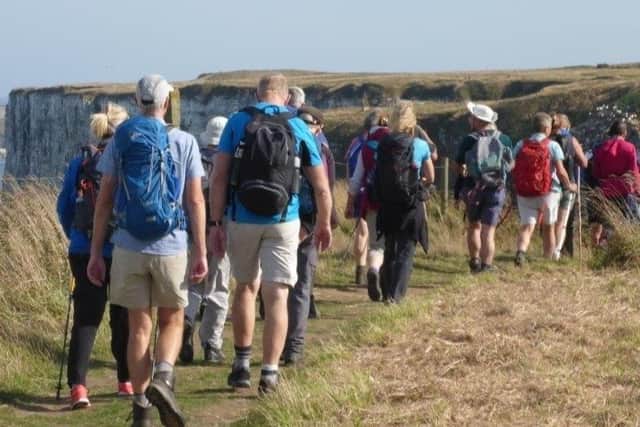 Walkers can enjoy guided routes along sections of the King Charles III England Coast Path.