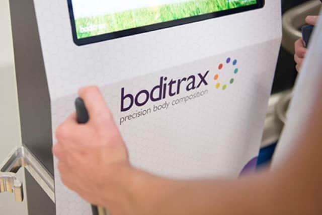 A Boditrax machine takes just 30 seconds to provide up to 20 key health metrics.