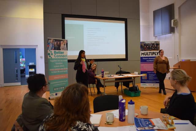 Better Connect and their Multiply partners at the celebration event on 31st March