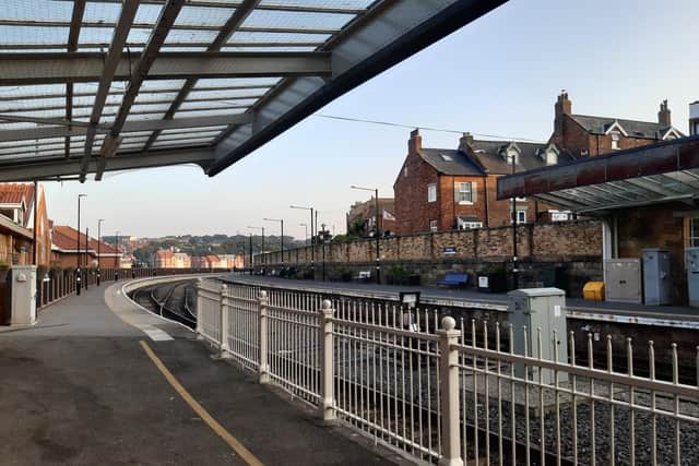 Whitby Railway Station.
