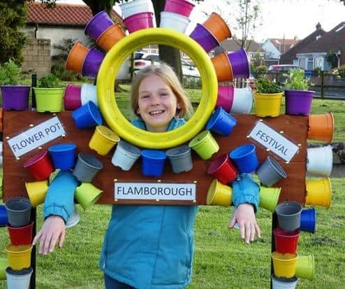 The Flamborough Flowerpot Festival takes place in June.