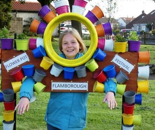 The Flamborough Flowerpot Festival takes place in June.