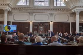 A full meeting of North Yorkshire Council, July 19. 
Courtesy Anttoni Numminen/LDRS