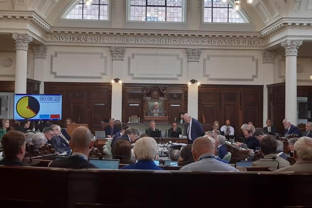 A full meeting of North Yorkshire Council, July 19.
Courtesy Anttoni Numminen/LDRS