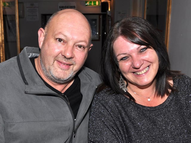 Kath and Derek celebrating a wonderful week!   1141117m