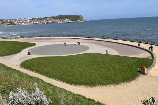 North Yorkshire Police said the incident happened near to Scarborough's Star Map and former outdoor pool.