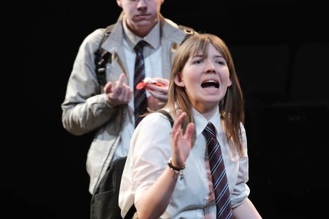 DNA was the first production from the Stephen Joseph Theatre Young Company