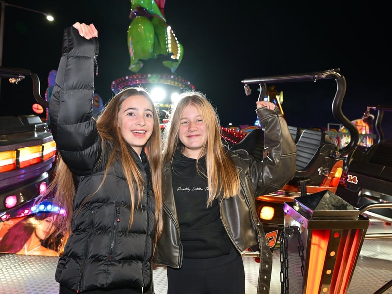 Enjoying the rides