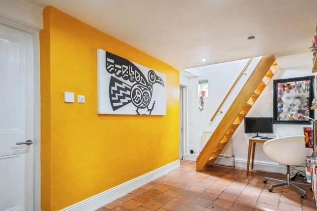 Versatile living space within the cottage.