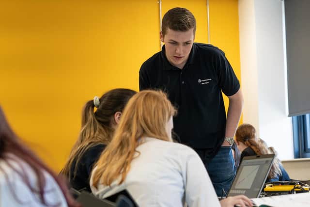 Almost 300 school children were given a taste of what a career in cyber security.