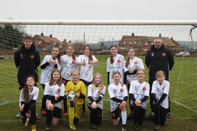Scarborough Ladies Under-12s Whites net magnificent 7-1 victory