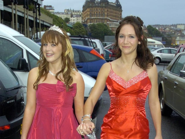 Graham School; These girls could do with a red carpet.