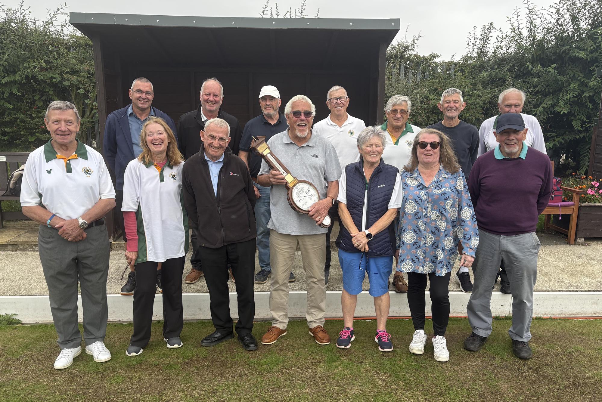Borough Bowling Club win Over-60s Doubles League for first time in 34 years