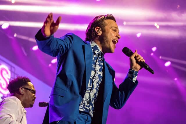 Olly Murs performs at Scarborough Open Air Theatre in 2021.
picture: Cuffe & Taylor