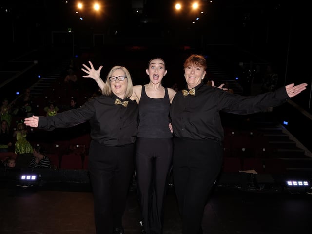 Jeanette Allport Lilley, Caron Miller and Liz Smith Mills