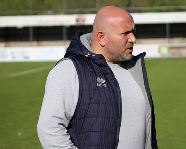 Boss Nathan Haslam wants a strong finale for Whitby Town against high-flying Macclesfield FC