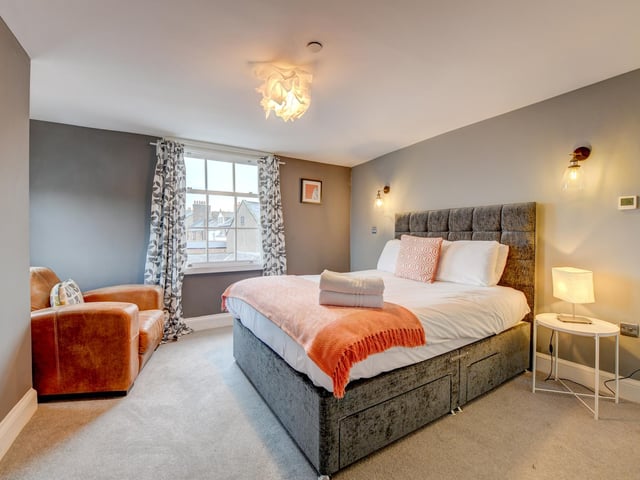Another of the comfortable double bedrooms.