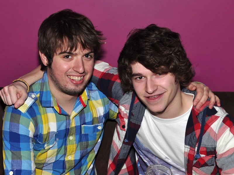 Josh and Joel in Blue Lounge!
