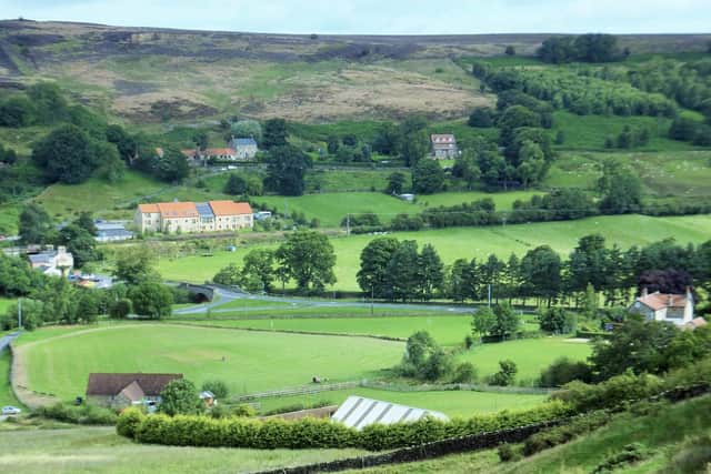 The village of Castleton, near Whitby.