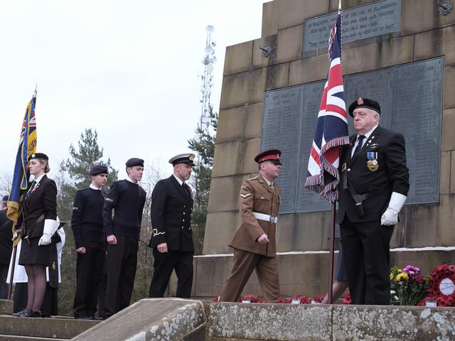 Paying their respects
