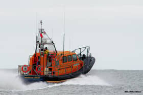 Volunteer crew from Bridlington RNLI lifeboat station were tasked by HM Coastguards at 2.27pm on April 4 in response to a fishing vessel ‘Onward Star’ that had lost power. Photo courtesy of RNLI/Mike Milner.