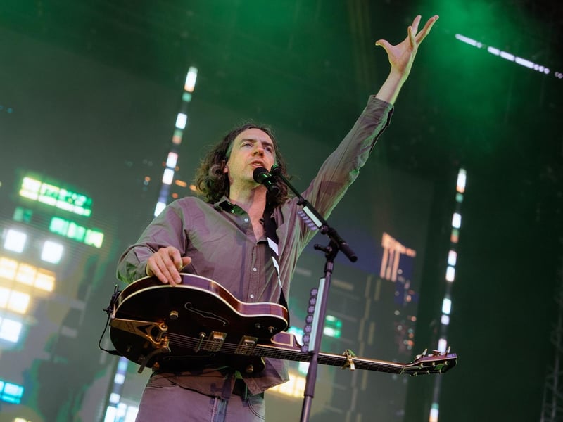 Snow Patrol hit the stage. picture: Cuffe & Taylor