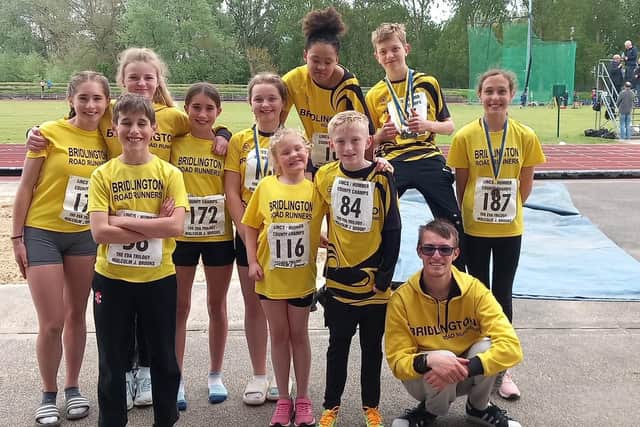 Junior Brid Road Runners at an event earlier this year.