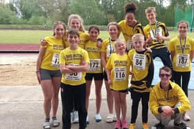 Junior Brid Road Runners at an event earlier this year.