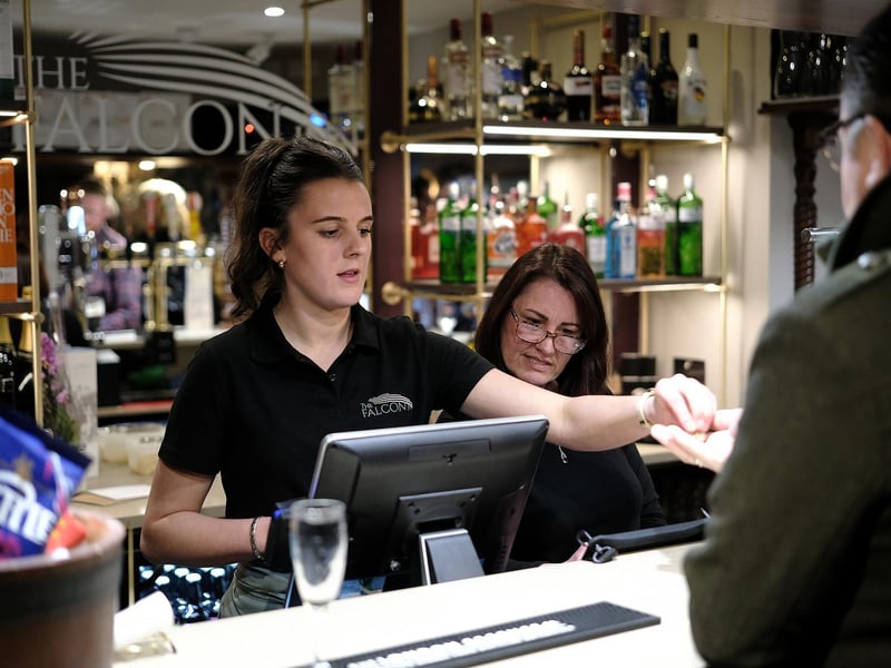 The stylish bar
