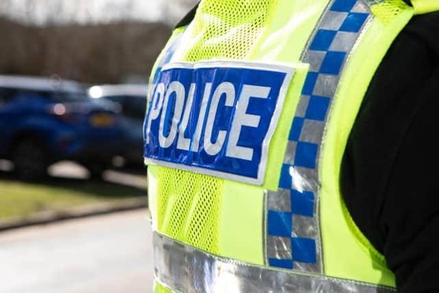 Police are appealing after reports of a female motorist being verbally abused.