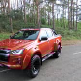 A good-looking pickup truck from Isuzu