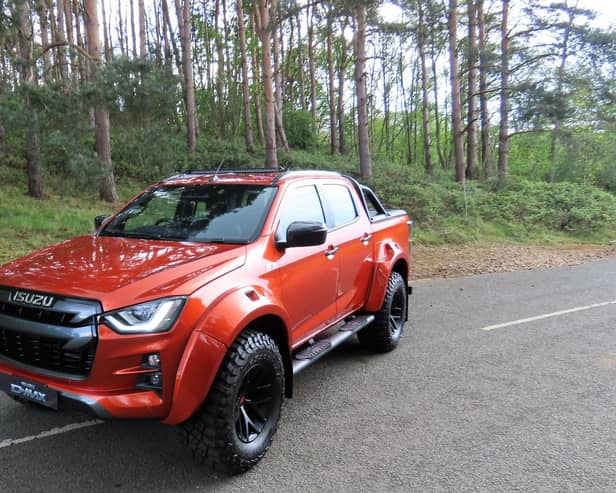A good-looking pickup truck from Isuzu