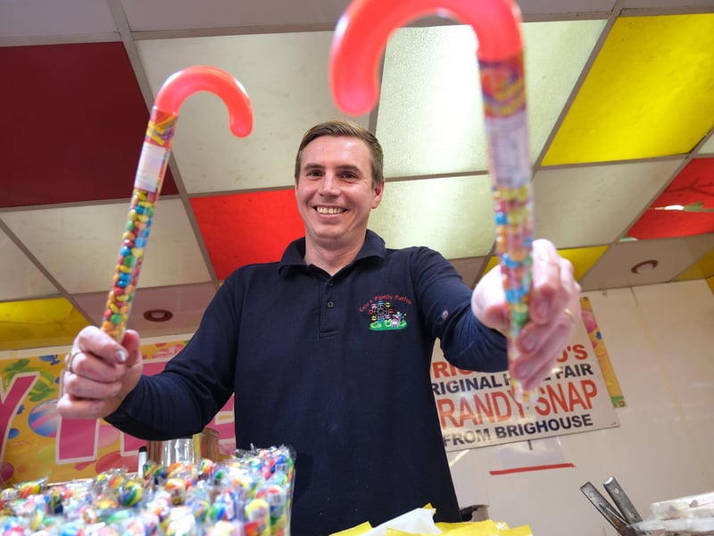 Ready with the candy!