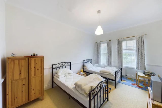 One of the smaller - but still spacious - double bedrooms.