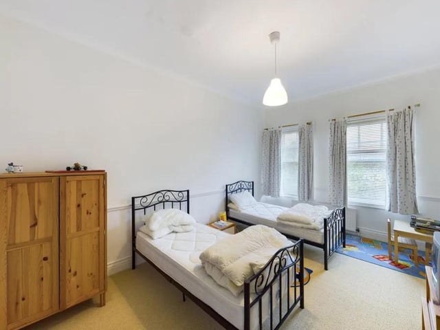 One of the smaller - but still spacious - double bedrooms.