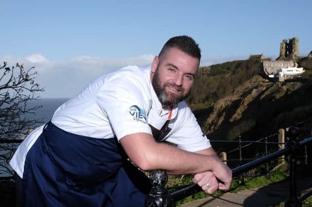 Head chef at The View, Delmont hotel, is Chris Hobson