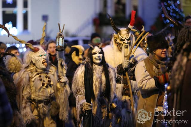 The Krampus Run in Whitby.