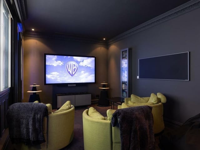 A home cinema for the ultimate relaxed viewing experience.
