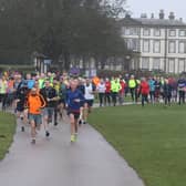 The athletes race away from the start of the Sewerby Parkrun last Saturday morning PHOTOS BY TCF PHOTOGRAPHY