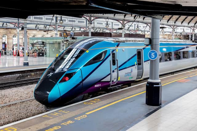 A TransPennine Express train.