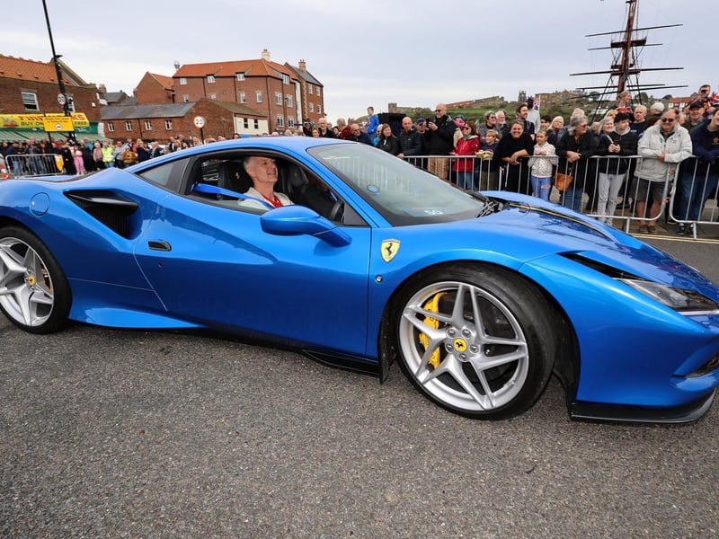 Crowds admiring the cars.
picture: Richard Ponter